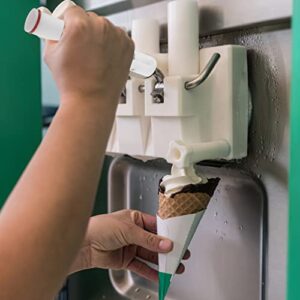 GANAZONO Ice Cream Machine Valve Stems Large Ice Cream Machine Grip Ice Cream Machine Part Frozens Fruit Soft Serve Maker Vegan Ice Cream Making Tool