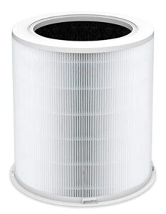 jowset replacement h13 hepa air purifier filter for cadr 400+ m³/h air purifier, activated carbon (original filter)