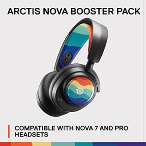 Arctis Nova Booster Pack - for Pride Limited Edition - Gaming Headset Accessory - Nylon Headband - Customize with Unique Speaker Plates - Rainbow Design