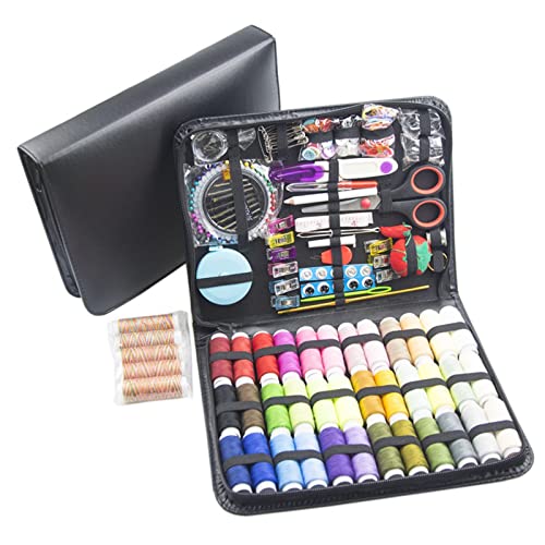 Multifunctional Needle and Thread Bag Portable Home Travel Needle and Thread Box Sewing Tool Set Spot Sewing Needle and Thread Set Newly Upgraded 249 Piece Professional Hand Sewing Supplies Set