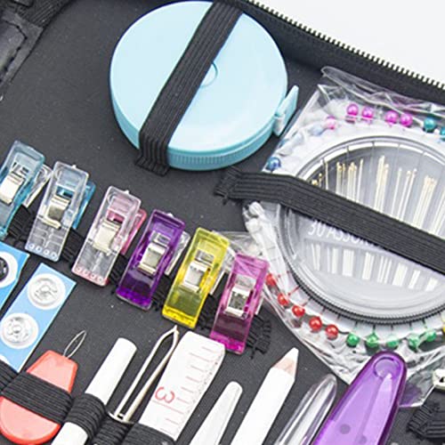 Multifunctional Needle and Thread Bag Portable Home Travel Needle and Thread Box Sewing Tool Set Spot Sewing Needle and Thread Set Newly Upgraded 249 Piece Professional Hand Sewing Supplies Set