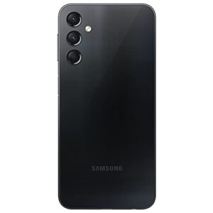 SAMSUNG Galaxy A24 Dual SIM (128GB, 4GB) 6.5" 90Hz AMOLED, Octa-Core (6nm), 50MP Triple Camera, 4G Volte (GSM Unlocked for T-Mobile, Metro, Global) International Model A245M/DSN (w/ 256GB SD, Black)