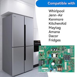 W10310240 Refrigerator Control Board Compatible With Whirlpool Jenn-Air Kenmore KitchenAid Maytag Amana Dacor Fridges, Main Control Board W10164420 W10164422 EAP11752535 PS11752535 AP6019229 1862775