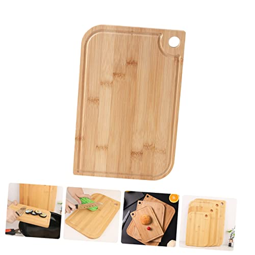 UPKOCH 1pc Cutting Board Wooden Cutting Boards Fruit Trays Fruit Platter Wood Chopping Mats Veggie Tray Vegetable Cutting Wood Pastry Mat Chopping Board Kneading Board Complementary Food