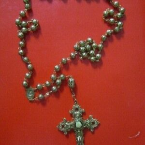 Rosary Christianity Prayer Reliquary Compatible with RELIC Compatible with Vintage PEALS Beads Filigree PICK1 (Number: 1- Golden Filigree)