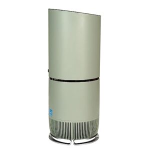 Hunter Fan Company HP670 True HEPA Air Purifier for Allergies, Removes Dust, Smoke, Mold, and Pollen, Covers up to 195 Sq. Ft., Digital Tall Tower, Sage