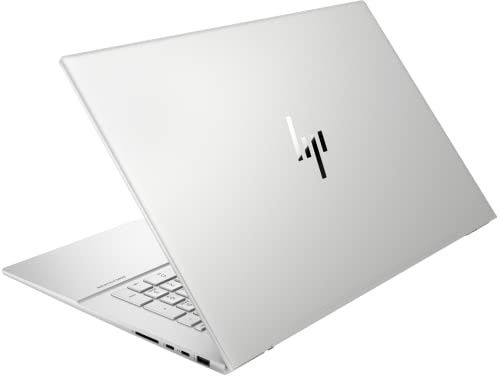 HP Envy 17 Business Laptop 17.3" FHD IPS Touchscreen (300 nits) 12th Generation Intel 12-Core i7-1260P Processor 16GB RAM 512GB SSD Backlit Keyboard Thunderbolt USB-C B&O Win11 Silver + HDMI Cable