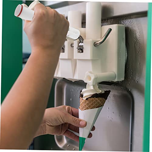 FUNOMOCYA Ice Cream Machine Accessories Fruit Ice Cream Maker Universal Lid Adjustable Hand Grip Ice Cream Maker Parts Ice Cream Maker Accessories Dessert Maker Parts Portable Lever