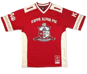 kappa alpha psi m15 football jersey crimpson red [5xl]