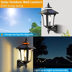 Aqonsie Solar Shed Lights Outdoor with 3 Lighting Modes & Motion Sensor, Elegant Solar Barn Lights Outdoor Waterproof Solar Wall Sconce Lights, Solar Lanterns for Barn Shed Yard Garage Chicken Coop