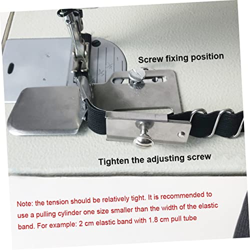 COHEALI Ring Hemming Device Specialty Tools Loose Leaf Binder Snap Tool Sewing Machine Hemmer Foot Binding Curve Folder Binder Clip Sewing Machine Accessory Replacement Binder Single Bag