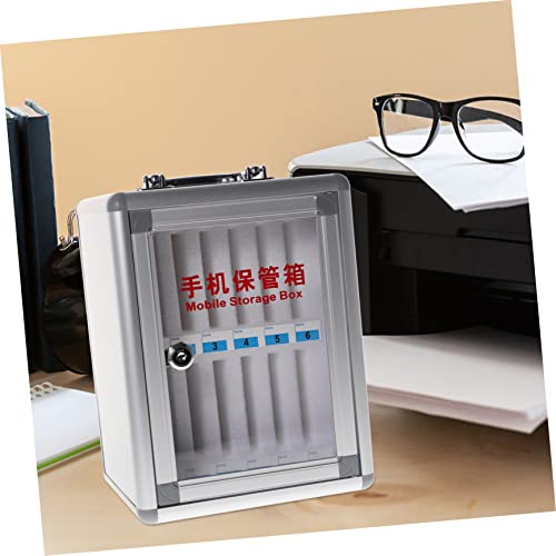 MAGICLULU Mobile Phone Safe Metal Storage Cabinet Lockers for Employees Metal Storage Shelves Cell Phone Storage Box Storage Box for Mobile Phone Locker Storage Cabinet for Classroom Metal