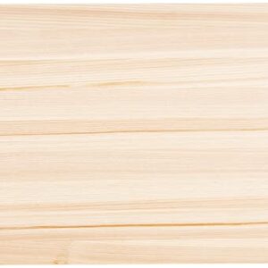 Shun Cutlery Large Hinoki Cutting Board, 17.75" x 11.75" Large Wood Cutting Board, Medium-Soft Wood Preserves Knife Edges & Cutlery Medium Hinoki Cutting Board