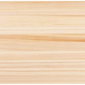 Shun Cutlery Large Hinoki Cutting Board, 17.75" x 11.75" Large Wood Cutting Board, Medium-Soft Wood Preserves Knife Edges & Cutlery Medium Hinoki Cutting Board