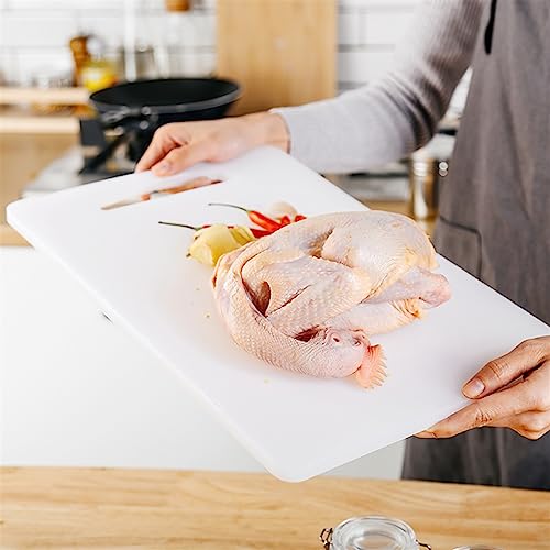 Durable PP Cutting Board Non-slip Vegetable Fruit Chopping Board for Home Kitchen Camping Cuttingboard Easy to Clean Carry Tool (Size : 18.5x12.1cm)