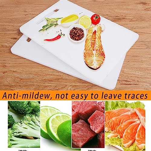 Durable PP Cutting Board Non-slip Vegetable Fruit Chopping Board for Home Kitchen Camping Cuttingboard Easy to Clean Carry Tool (Size : 18.5x12.1cm)