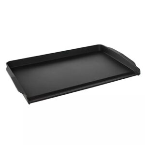 durable heavy duty griddle for 2 burners gas burners and stoves, perfect for outdoor activities and parties