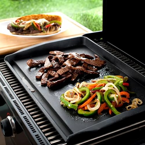 Durable Heavy Duty Griddle for 2 Burners Gas Burners and Stoves, Perfect for Outdoor Activities and Parties