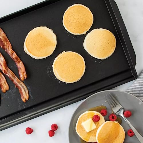 Durable Heavy Duty Griddle for 2 Burners Gas Burners and Stoves, Perfect for Outdoor Activities and Parties