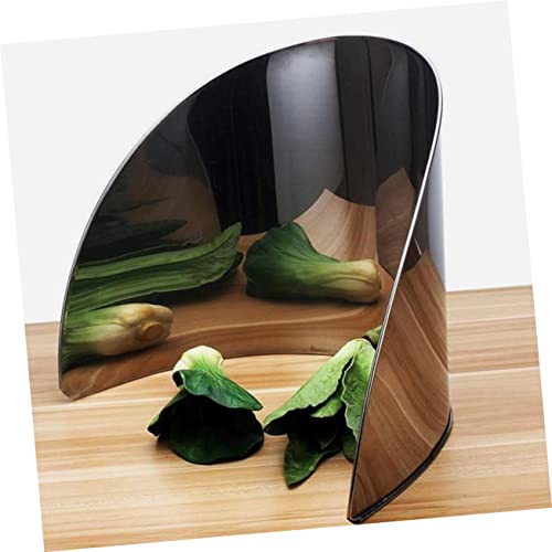 Cabilock Sink Screen Metal Screen Round Cutting Board Black Cutting Board Grill Weight Press Cutting Boards for Kitchen Dishwasher Safe Kitchen Accessory Compact Cutting Board Guard Baffle