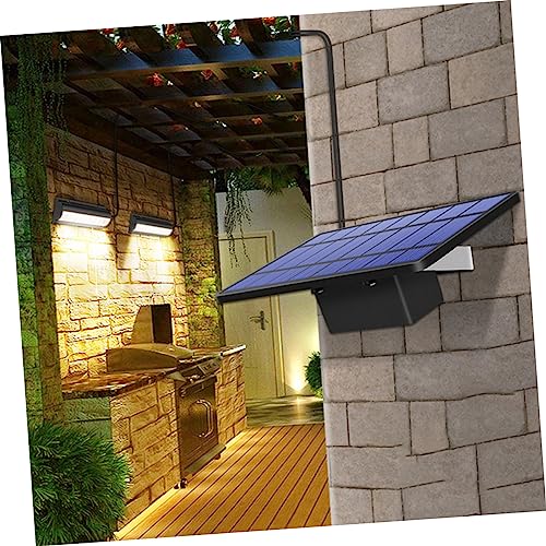 Housoutil 1 Set Solar Wall Light Solar Charging Solar Light Outdoor Sconce LED Wall Lamp Exterior Outdoor Wall Lights Solar Powered Lights Outdoor Outdoor Solar Lights for House