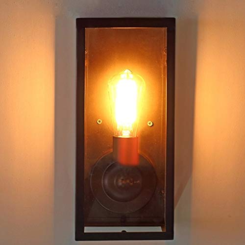 PEHUB Retro Personality Outdoor Waterproof Wall Lamp Luxury Villa Garden Patio Door Stairs Decoration Wall Light Rural Mediterranean Art Atmosphere Night Twilight To Dawn Wall Sconce Exterior Light Fi