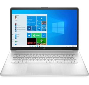 hp laptop 17-cn0006cy 17.3" hd+ touchscreen display, intel core i3-1125g4, intel uhd graphics, 8gb ram, 512gb ssd, wi-fi and bluetooth, natural silver (renewed)