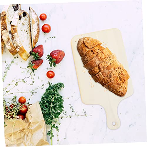 KJHBV 3pcs DIY Tray Small Cutting Board Wood Marble Tray Jewelry Tray Cheese Tray Steak Cutting Board Mini Cutting Wood Breadboard Crafting Chopping Board Fruit Serving Plate Brown Food