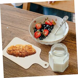 KJHBV 3pcs DIY Tray Small Cutting Board Wood Marble Tray Jewelry Tray Cheese Tray Steak Cutting Board Mini Cutting Wood Breadboard Crafting Chopping Board Fruit Serving Plate Brown Food