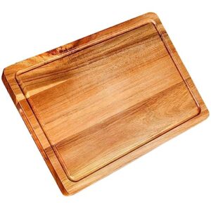 kichvoe wood cutting board paddle charcuterie boards kitchen chopping boards food tray cheese bread pizza snack serving plate for meat vegetables fruit bread 40x30x2cm