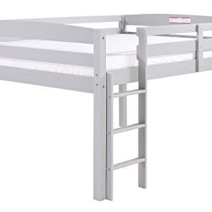 Concord Junior Loft Bed, Full, Grey