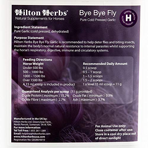 Hilton Herbs Bye Bye Fly Garlic Granules 4.4lb 4.4LB