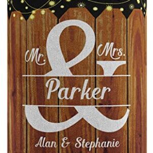 Custom Wedding Can Coolies Mr & Mrs Your Names & Date Personalized Wedding Favors Wedding Decorations Party 96 Pack Can Coolie Drink Coolers Coolies Multi