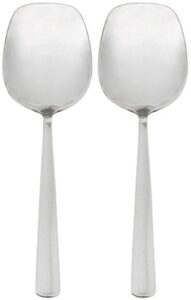 town foodservice 22806 serving spoon 8 1/4'' (set of 2)