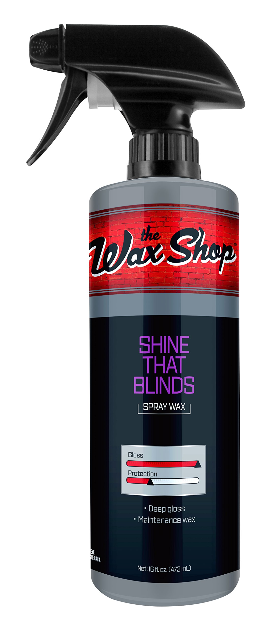 the Wax Shop 50962 Shine That Blinds Spray Wax - 16oz