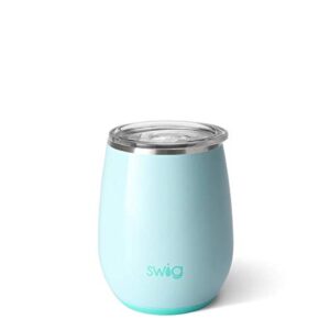 swig stemless cup, stainless steel, seaglass, one size