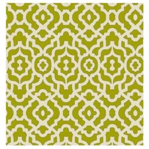 stitch & sparkle 100% cotton duck 45" width lattice aloe color sewing fabric by the yard,d025g1105