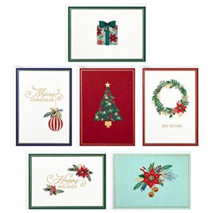 hallmark boxed christmas cards assortment, holiday icons (48 cards with envelopes) (1xpx5173)
