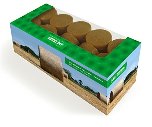 Universal Hobbies 1:32 Scale Pack of 20 Round Bales - Farm Toy UH9750