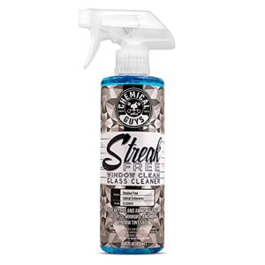 chemical guys cld30016 streak free glass & window cleaner (works on mirrors, navigation screens & more; car, truck, suv and home use), ammonia free & safe on tinted windows, 16 fl oz