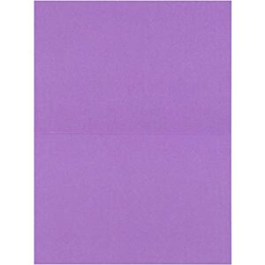 Blank Purple Greeting Cards and Envelopes for All Occasions (4 x 6 In, 48 Pack)