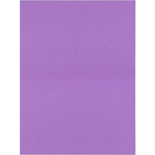 Blank Purple Greeting Cards and Envelopes for All Occasions (4 x 6 In, 48 Pack)