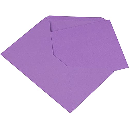 Blank Purple Greeting Cards and Envelopes for All Occasions (4 x 6 In, 48 Pack)