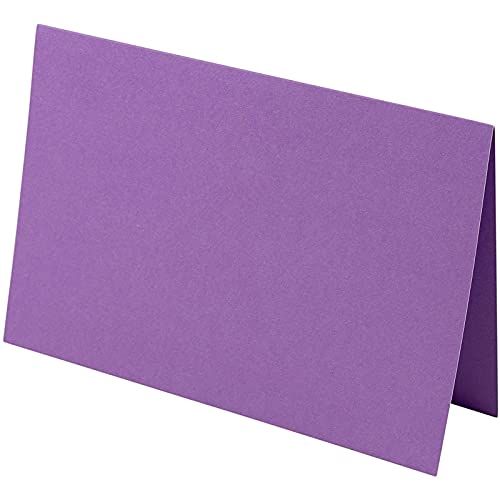 Blank Purple Greeting Cards and Envelopes for All Occasions (4 x 6 In, 48 Pack)