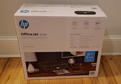 HP OfficeJet 5258 Wireless All-in-One Printer Z4B12A