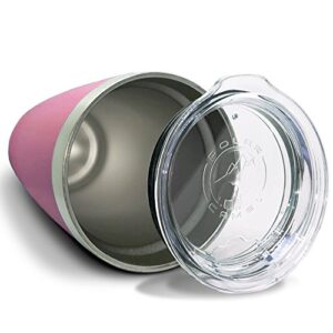 LaserGram 20oz Vacuum Insulated Tumbler Mug, Mermaid, Personalized Engraving Included (Pink)