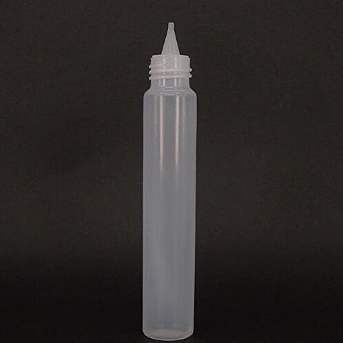 10pcs Pen shape pe plastic dropper bottle,liquid bottle with crystal cap (15ml)