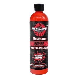 Renegade Products Big Rig & Semi Truck Metal Polishing Complete Kit with Buffing Wheels, Buffing Compound, Safety Flanges, Polishing Accessories and Rebel Red Liquid Metal Polish