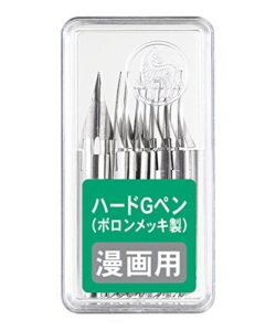 zebra pen 80100 g chrome nib, professional grade calligraphy and comic nib, 10-count