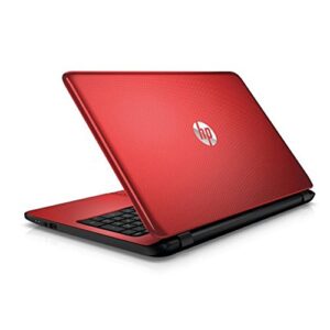 hp 2018 newest premium high performance laptop pc 15.6" hd brightview wled-backlit display intel pentium n3540 quad-core processor 4gb ram 500gb hard drive hdmi dvd-rw wifi windows 10-red